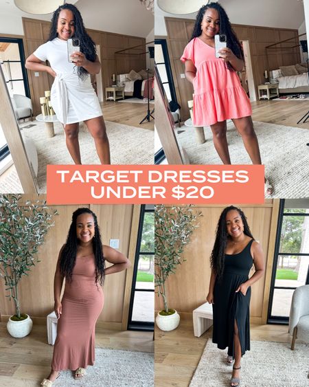 All of these dresses are $20 and under for target circle week!

#LTKsalealert #LTKxTarget #LTKfindsunder50