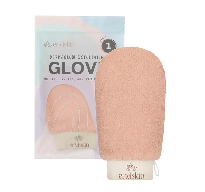 Dermaglow Deep Exfoliating Glove - Plant Based Body Exfoliator for Kerotosis Pilaris & Spray Tan ... | Amazon (US)