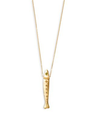 Chan Luu Peridot Fish Pendant Necklace, 19-21 | Bloomingdale's (US)