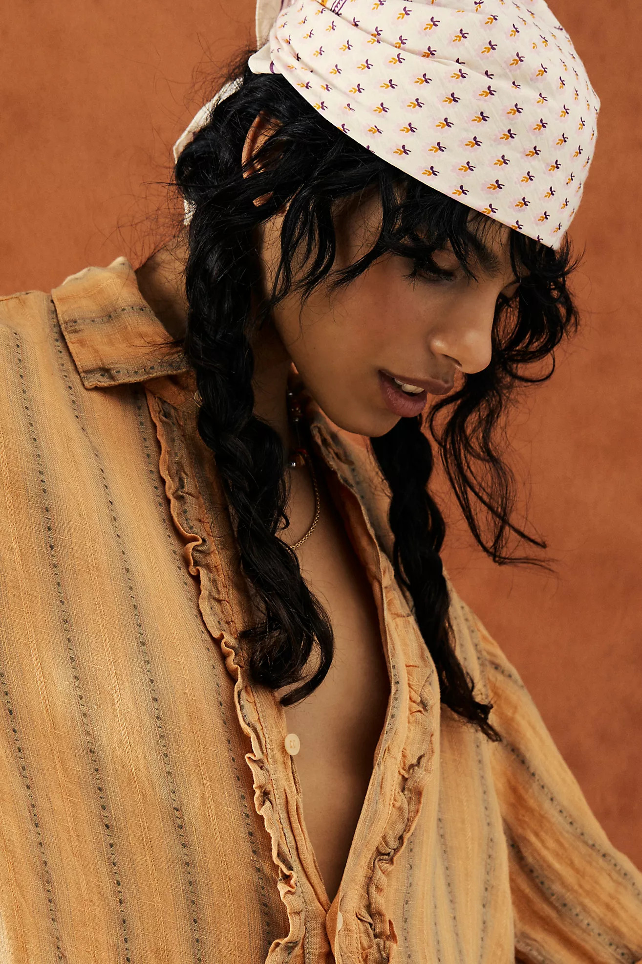 Lotus Paisley Print Bandana | Free People (Global - UK&FR Excluded)