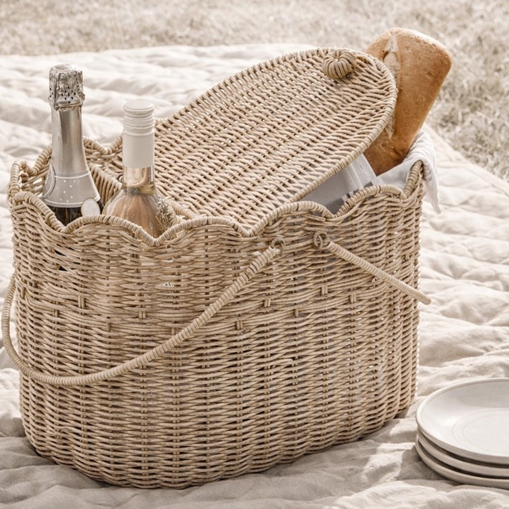 If this isn’t the cutest Walmart find I’ve seen lately 🤍 this scalloped rattan picnic basket is SO good. Priced so well and would make the sweetest gift. It’s going quick! Under $30✨

Adorable! 

#LTKHome #LTKSeasonal #LTKdayinmylife