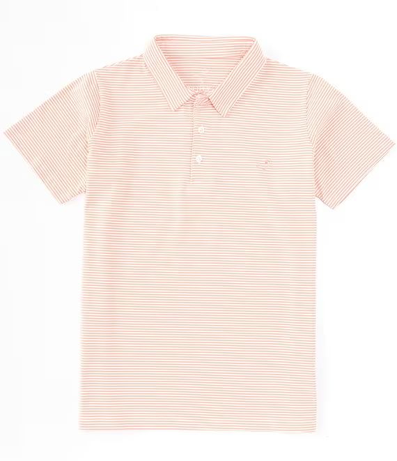 Big Boys 8-16 Short Sleeve Jackson Striped Polo Shirt | Dillard's