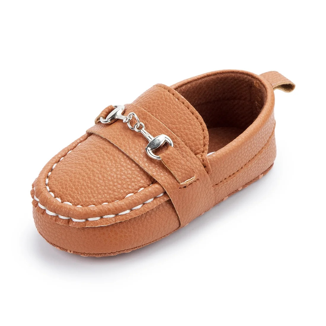 Meckior Baby Girls Boys Loafers Infant Crib Shoes Newborn PU Sneakers for First Walkers 3-18 Mont... | Walmart (US)