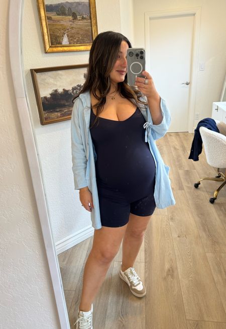 Viral jumpsuit! Not maternity but happens to be bump friendly! I’m 29 weeks and in a size medium!
Use code: 10TEZK18 for 10% off!

Button down size xs- runs big!
Jean jacket size xs- runs big!
Cakes: use code Mimi10 for 10% off

#LTKfindsunder50 #LTKstyletip #LTKbump

#LTKStyleTip #LTKFindsUnder50 #LTKBump