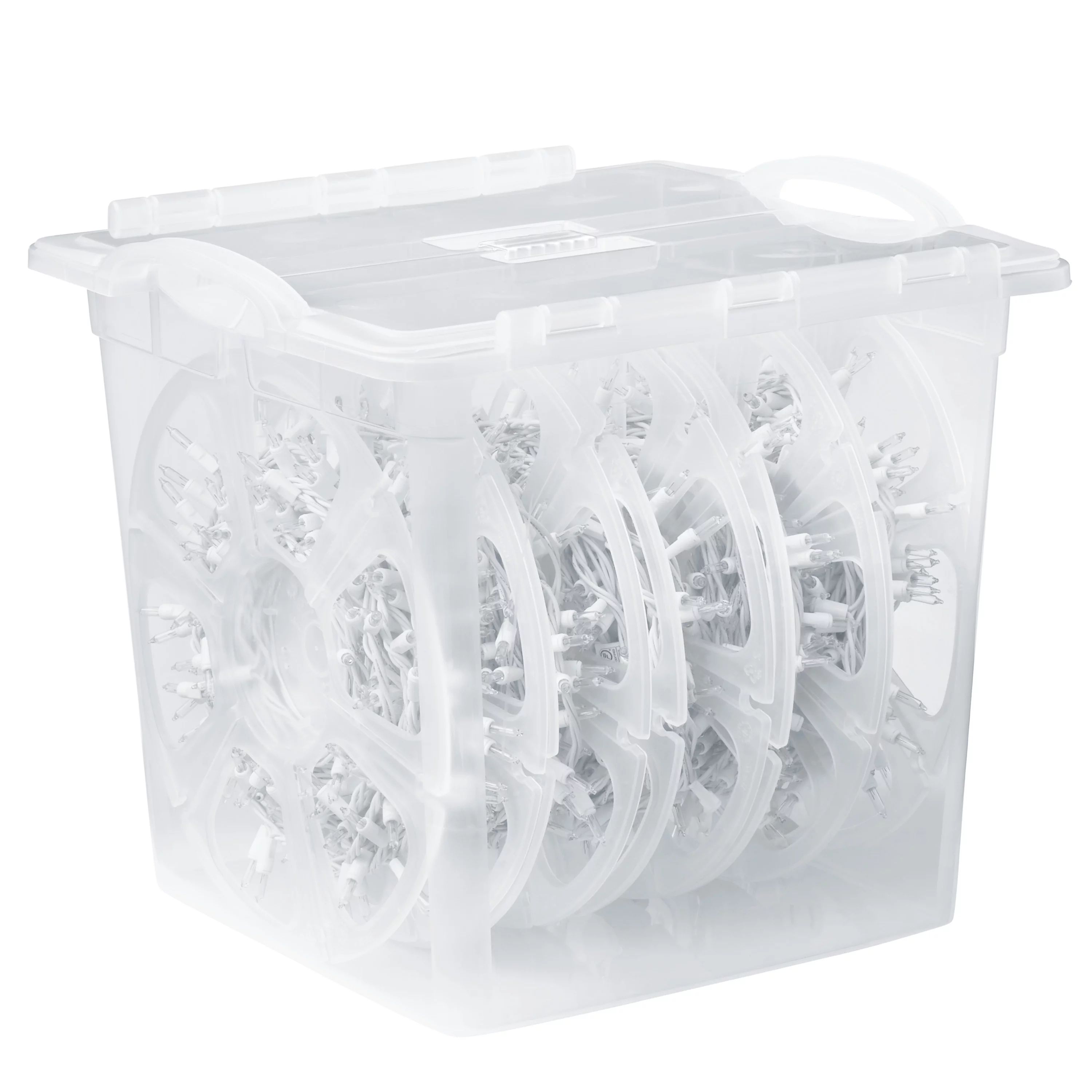 The Home Edit Light Organizer with Hinged Lid, Clear - Walmart.com | Walmart (US)