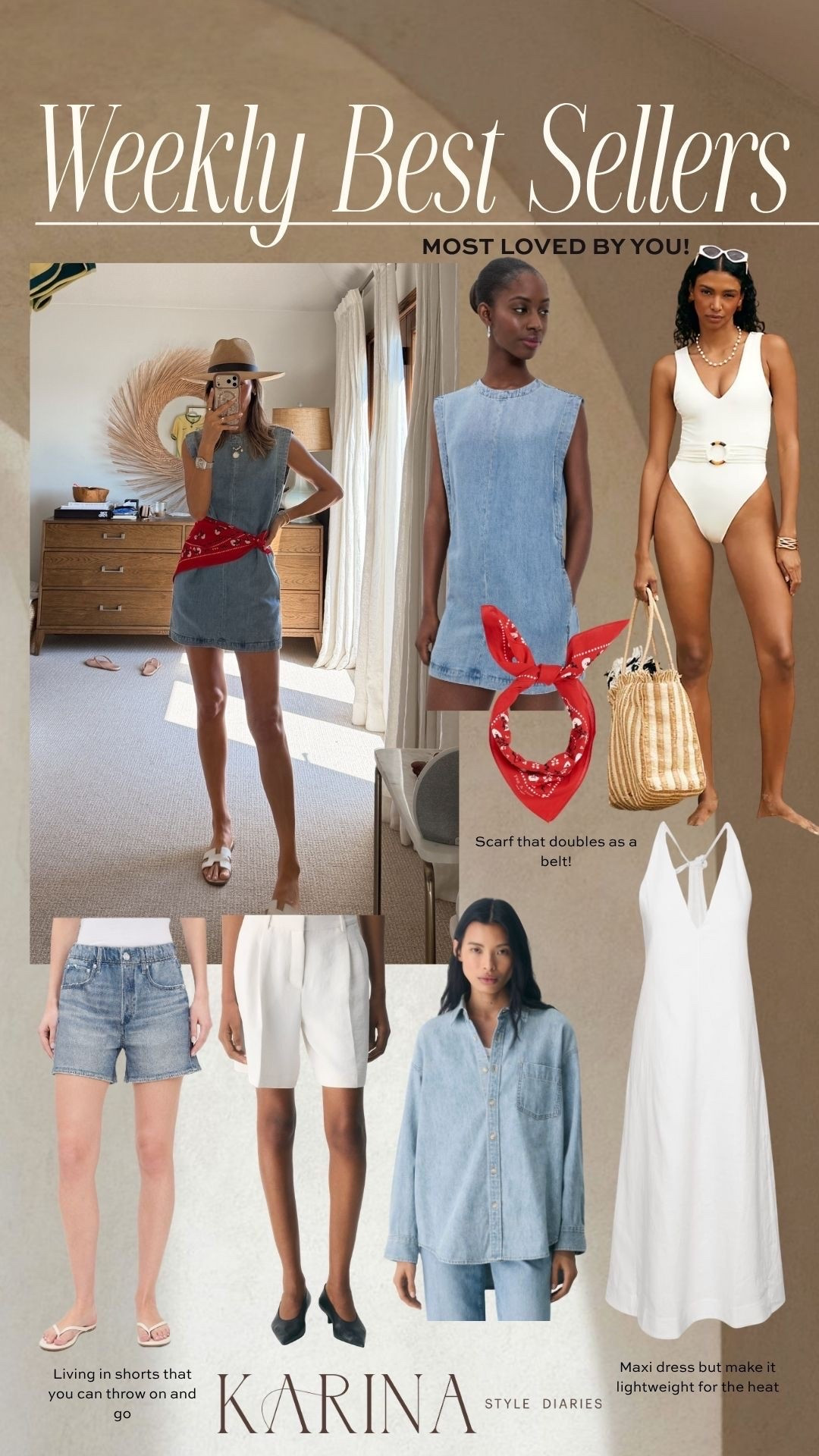 This week’s most loved by you! Classic summer pieces where comfort and style are combined!

#LTKSeasonal #LTKTravel #LTKdayinmylife