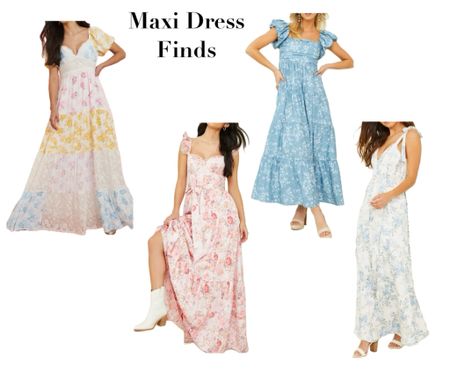 Beautiful maxi dresses for many occasions! Linked these and more. 

#LTKWedding #LTKStyleTip #LTKSeasonal