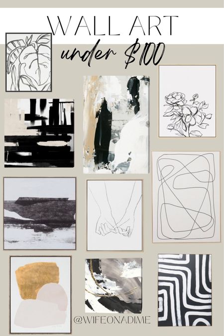 Wall art finds under $100! These abstract paintings are so fun and can add a fun flare to any room!

TJ maxx finds, Homegoods finds, Walmart finds, target finds, home decor ideas, simple home decor, wall art decor, wall decor, black and white decor, modern decor

#LTKstyletip #LTKhome #LTKsalealert