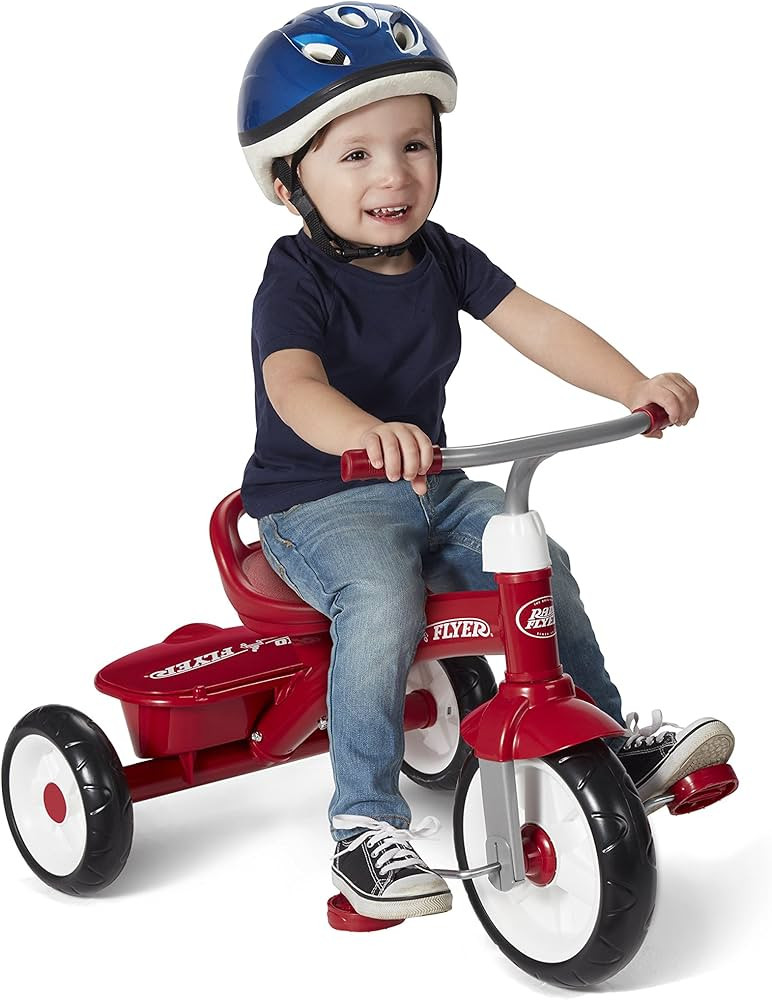 Radio Flyer Red Rider Trike for Ages 2.5–5, Three Wheel Toddler Bike, Kids Tricycle, Outdoor Ri... | Amazon (US)