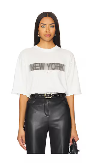 Cason Blur Tee in Ivory | Revolve Clothing (Global)