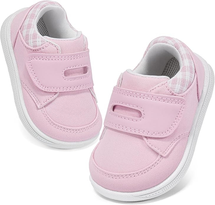 Baby Shoes Boys Girls Infant Toddler Sneakers Barefoot Wide Toe Box Walking Non-Slip Lightweight ... | Amazon (US)
