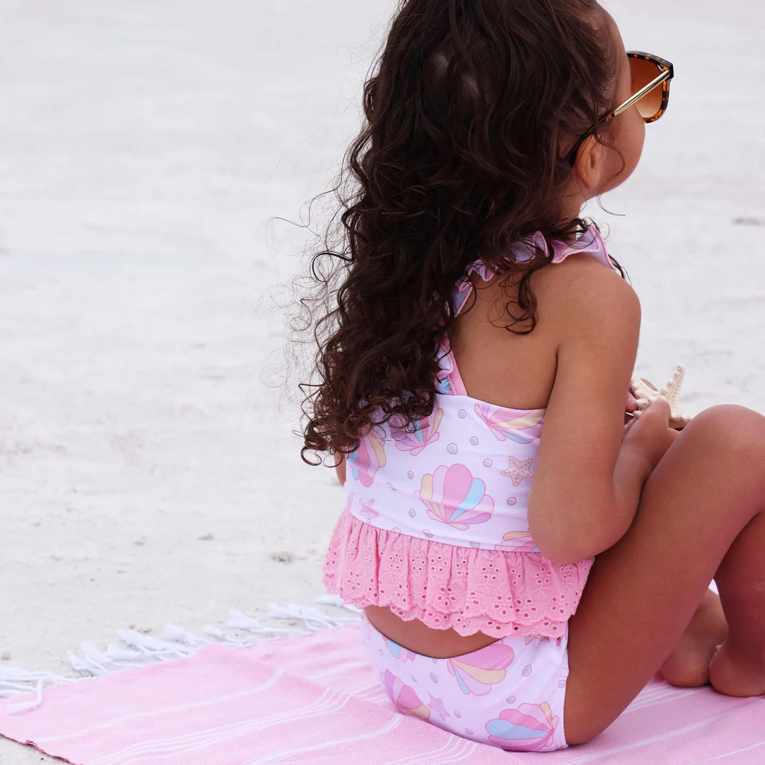 Two Piece Strappy Tankini | Shell Yeah! | Caden Lane