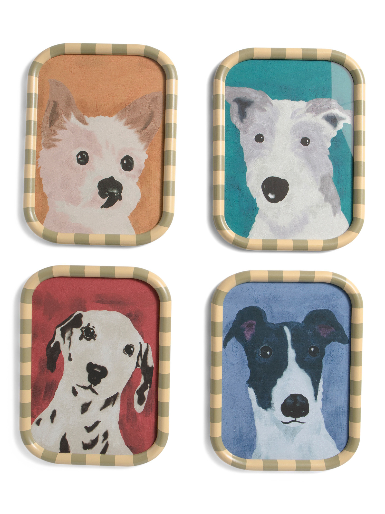 Set Of Four Framed Dog Wall Art | TJ Maxx