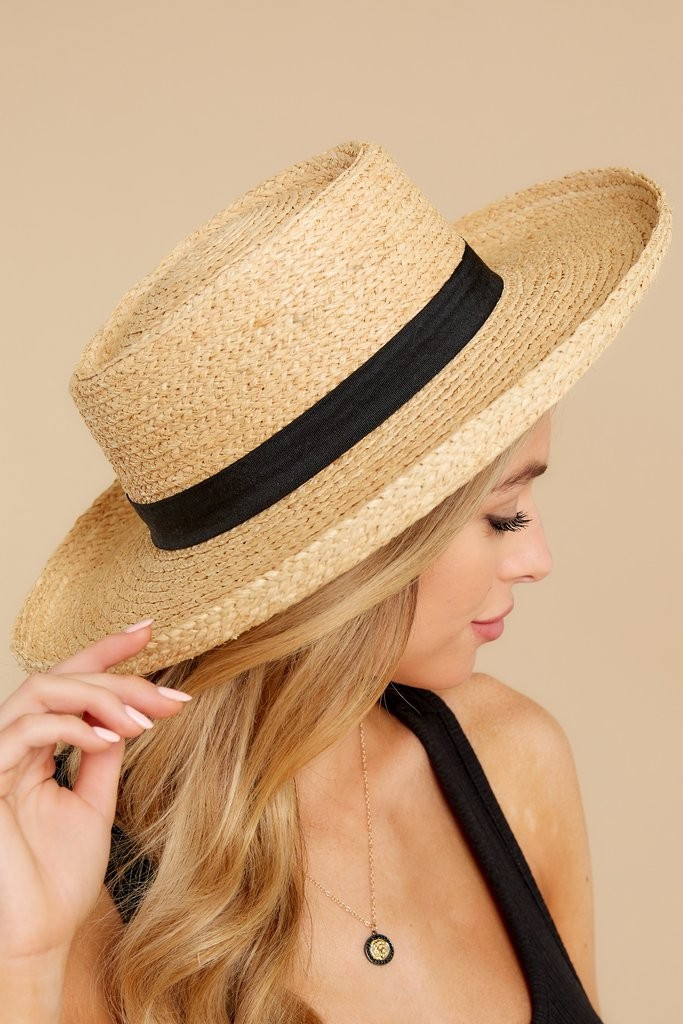 Throwing Shade Beige Hat | Red Dress 