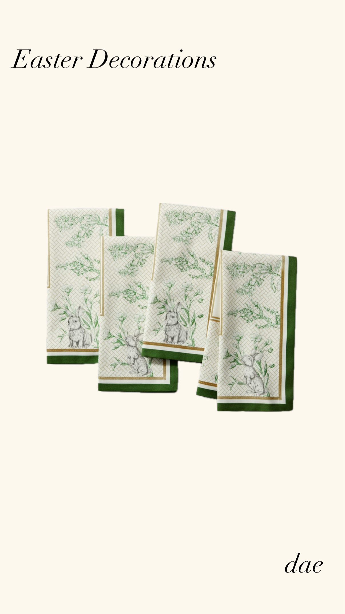 Luxury Easter tablescape inspiration for easy holiday hosting ✨
Elevate your Easter table with these luxury hosting tableware for entertaining. These coordinated Easter table settings sets are perfect for brunch hosting, dinner parties, and spring gatherings.
#EasterTablescapeIdeas #SpringHostingDecor #EasterPartyIdeas #HolidayHostingInspo #DisposableDecor #ElegantEntertaining #TablescapeStyling
 

 #LTKSeasonal #LTKHome #LTKWedding