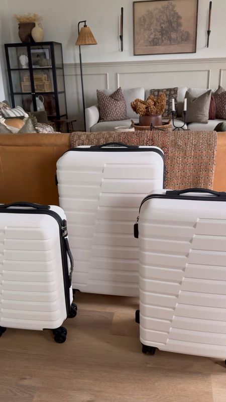 White hard shell luggage set, Amazon luggage, 360 wheels, travel must haves, spinners luggage set, suitcase


#LTKStyleTip #LTKVideo #LTKTravel