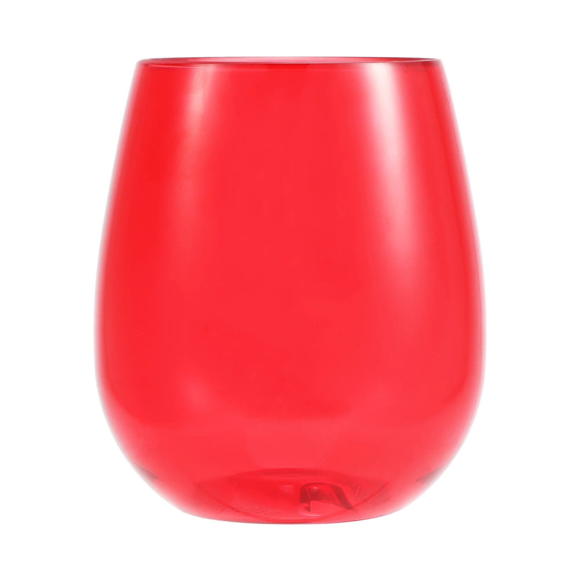 Plastic Stemless Wine Tumbler, Red, 18 oz, Patriotic by Way To Celebrate | Walmart (US)