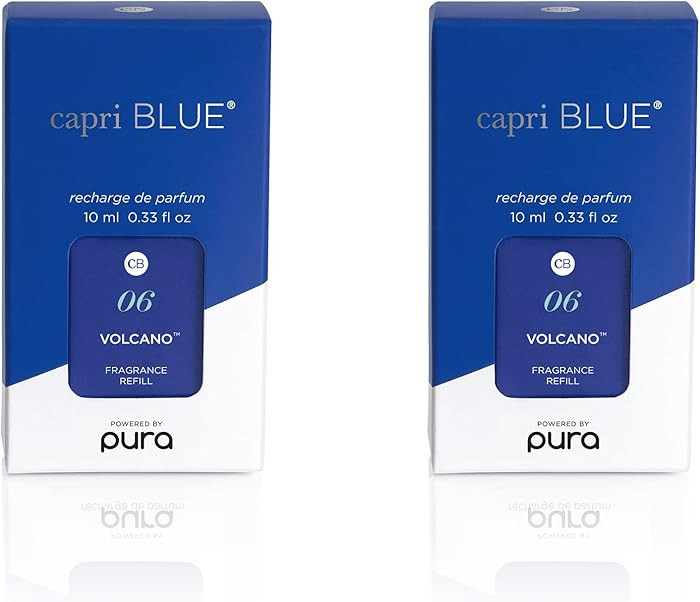 Capri Blue Plug-in Diffuser Refills Volcano Tropical Citrus Scent Pack of 2 | Amazon (US)
