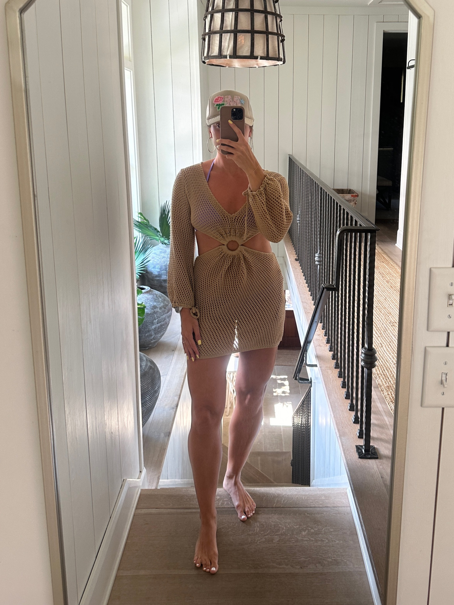 Adorable swim cover up! Wearing size M for reference 

#LTKSwim