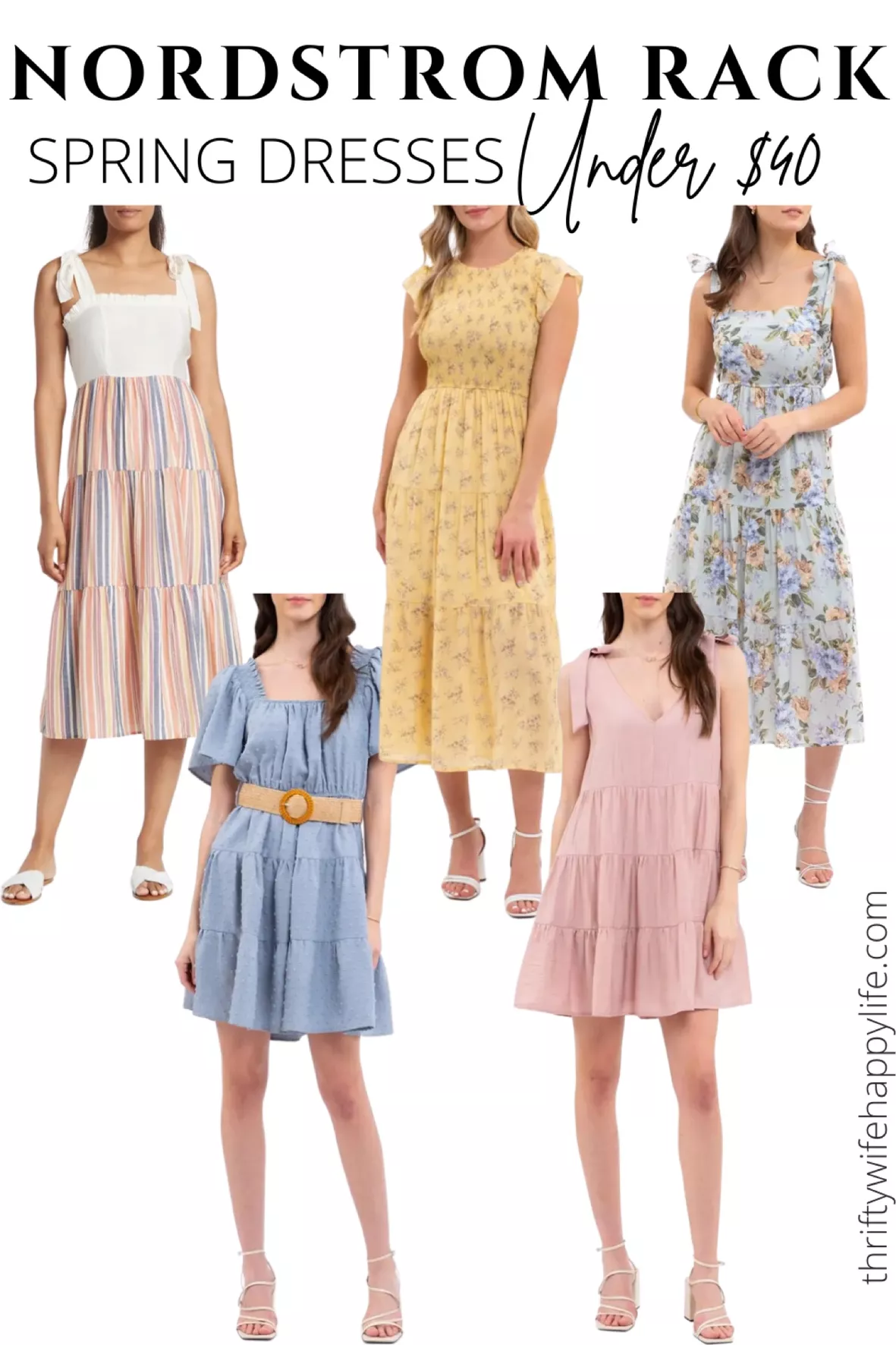Spring Dresses with Nordstrom Rack 