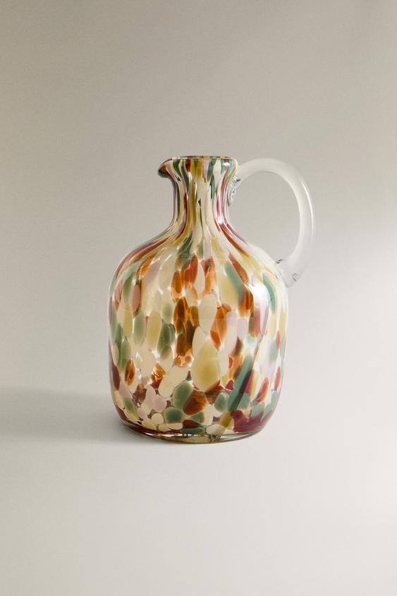 COLORED GLASS PITCHER | Zara US