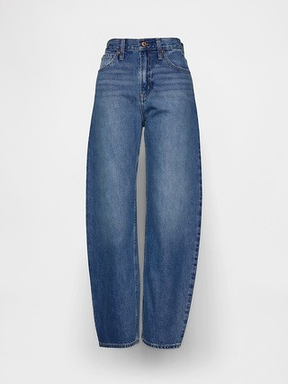 High Rise Barrel Jeans | Gap (CA)