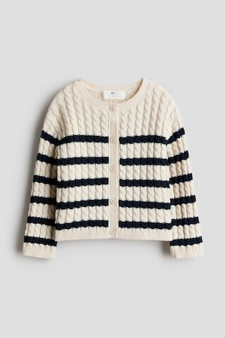 H & M - Cable-knit cardigan - Beige | H&M (UK, MY, IN, SG, PH, TW, HK)