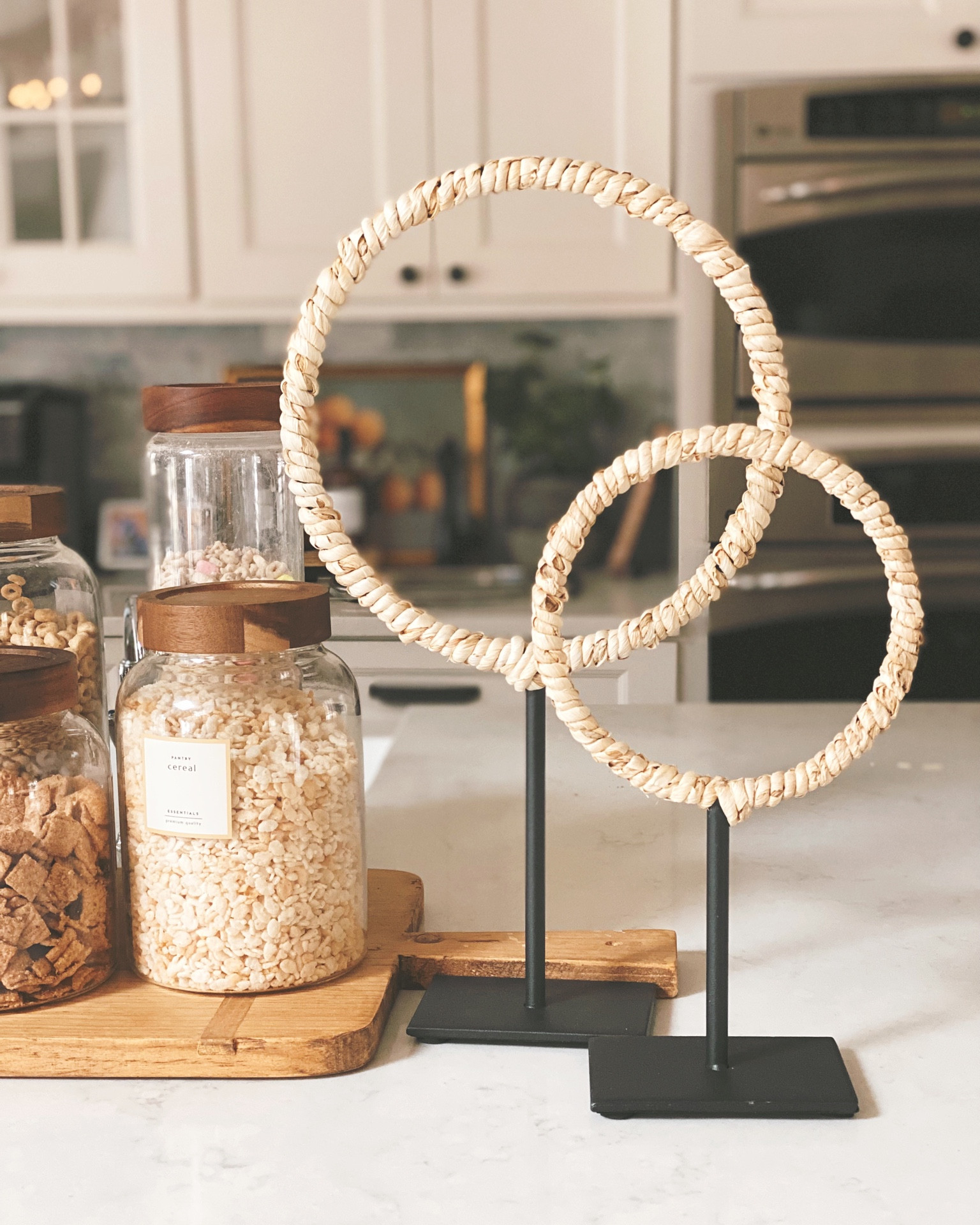 Woven decor objects for your home- perfect for consoles, dressers or any countertop space 🤍 #texture #object #homedecor

#LTKhome #LTKstyletip