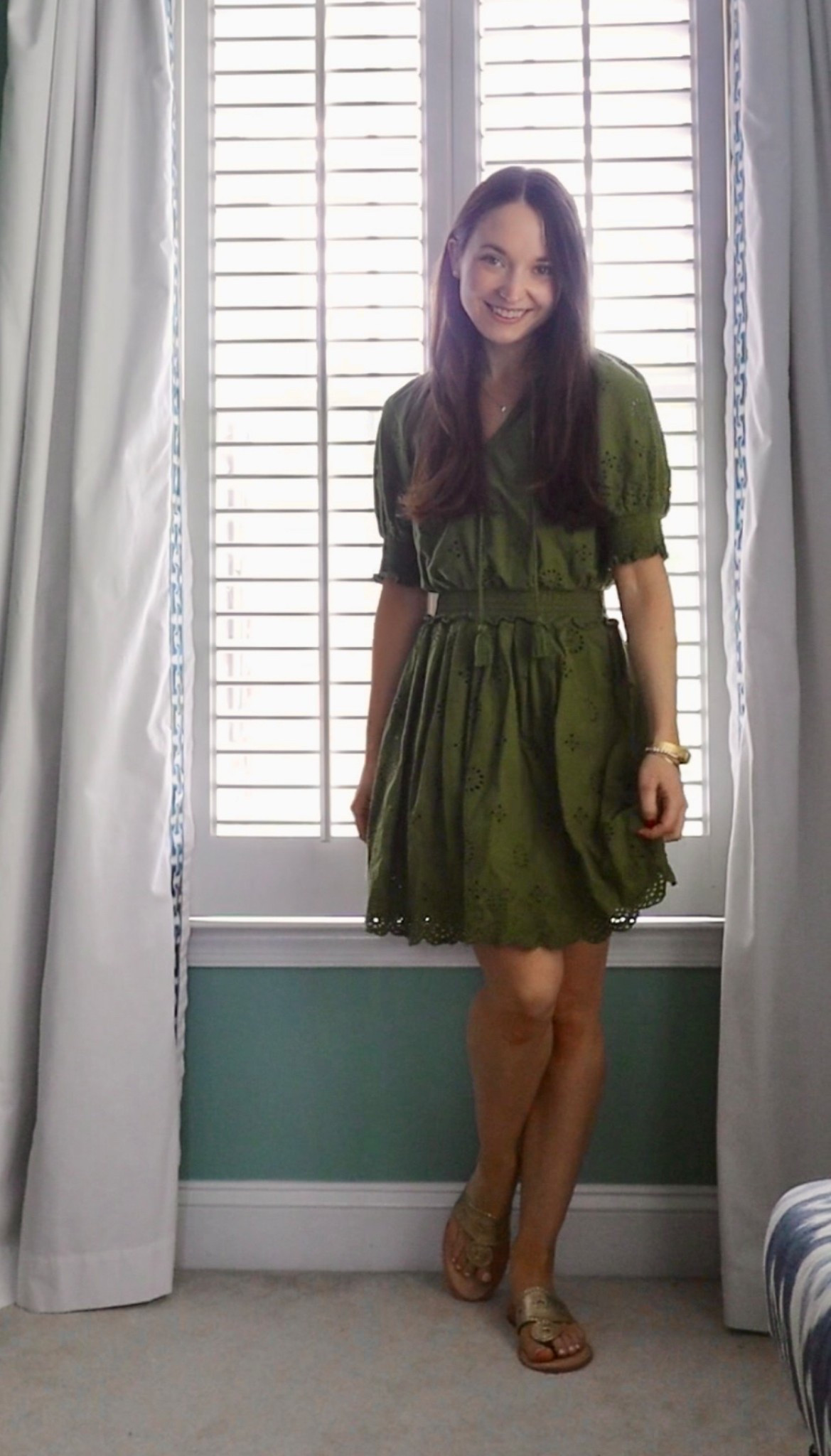 30 Days of Dresses day 9 in Roller Rabbit 💚