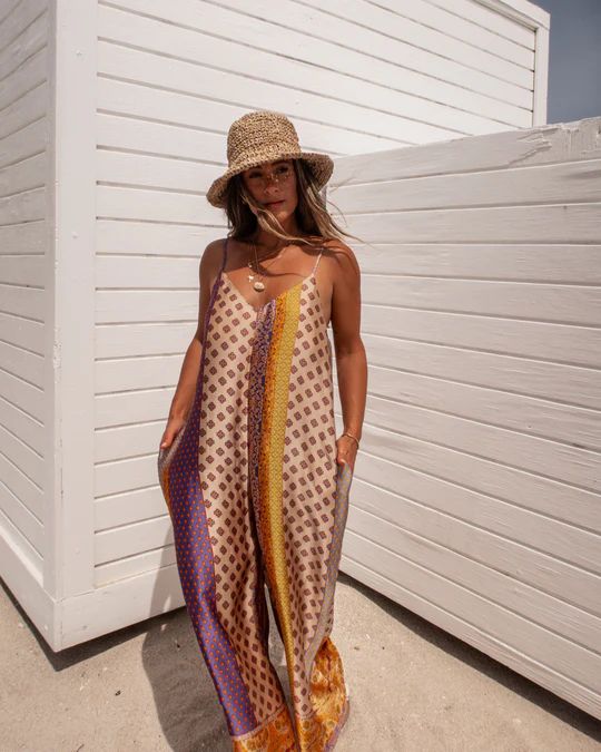 Boheme Lifestyle Silky Jumpsuit | VICI Collection