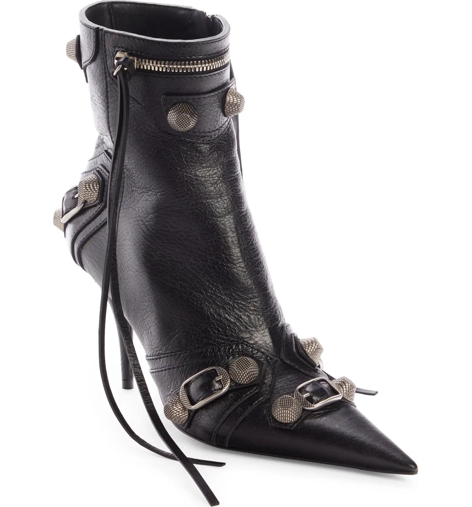 Balenciaga Cagole Leather Bootie | Nordstrom | Nordstrom