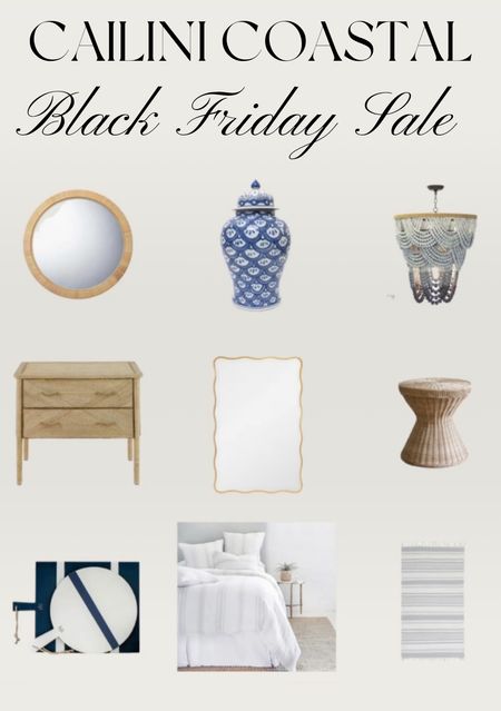 Cailini Coastal is having a black Friday sale on all so many fine home decor pieces, like lighting, Rugs, furniture 

#LTKstyletip #LTKhome #LTKGiftGuide