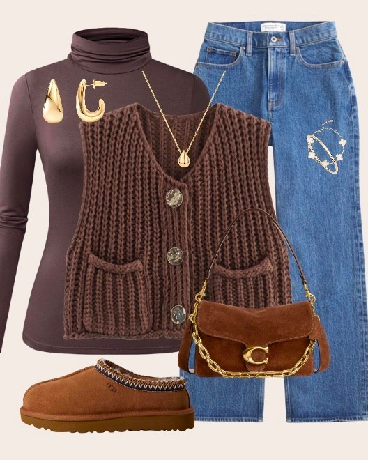 Brown is my fave autumn/ fall color 🤎🍂👌🏽

Brown autumn outfit with Abercrombie jeans

#brownoutfit #brownfalloutfit #coachtabby #fallfashion #autumnfashiom

#LTKSeasonal #LTKStyleTip #LTKSaleAlert