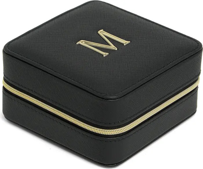 Initial Square Zip Travel Case | Nordstrom