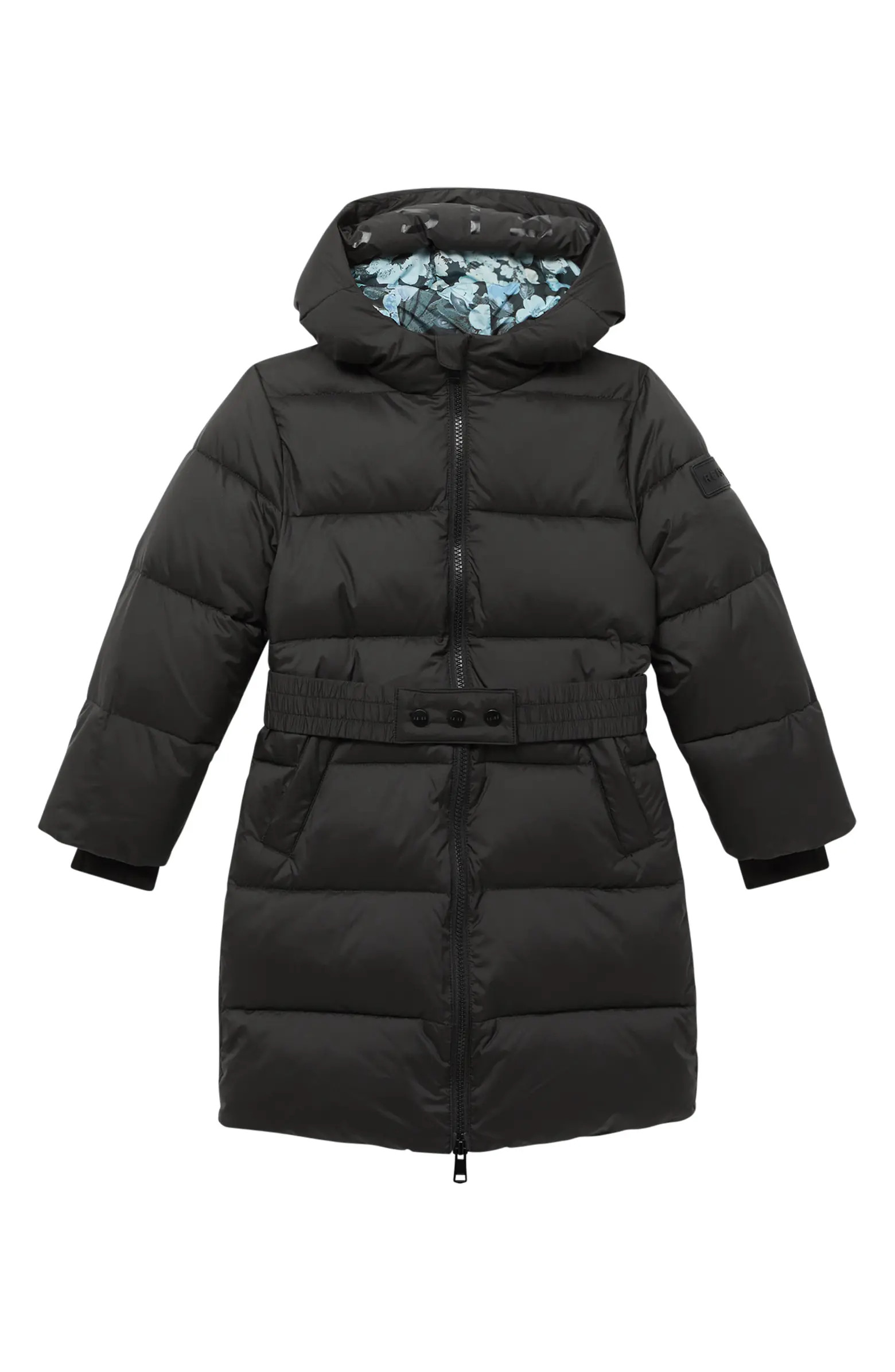 Reiss Kids' Tia Jr. Quilted Hooded Coat | Nordstrom | Nordstrom