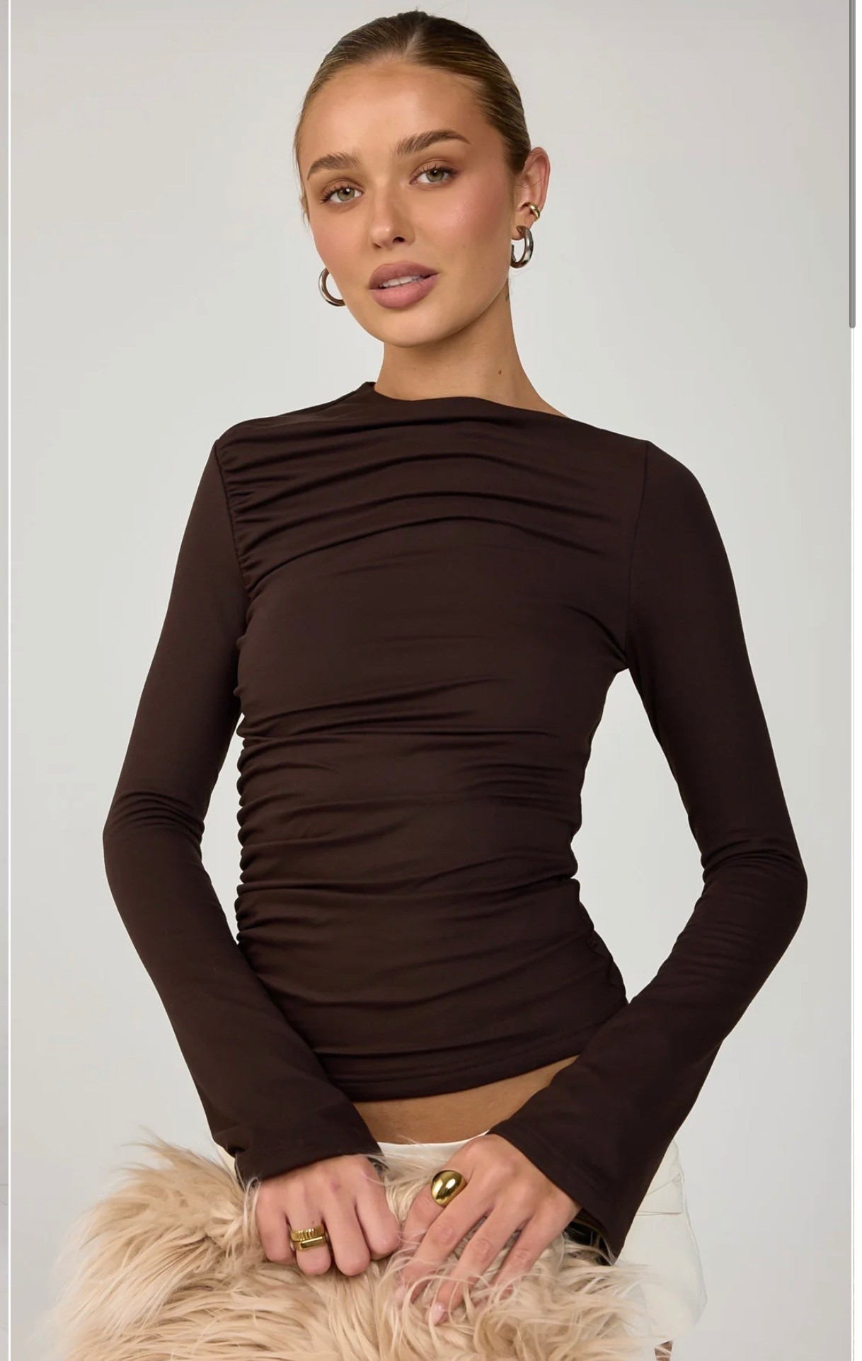 Chocolate brown for fall

#LTKgrwm