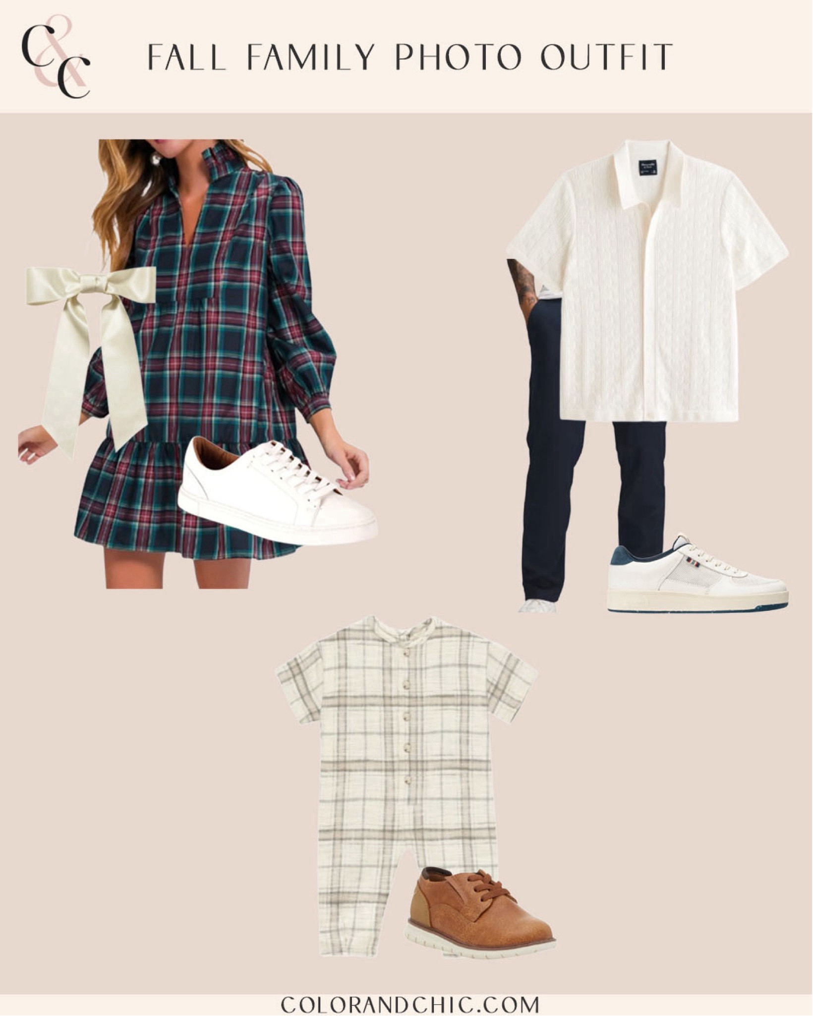 Fall family outfit for a more casual look with sneakers and neutrals! Perfect to mix in with other dressier clothing 

#LTKSeasonal #LTKFamily #LTKStyleTip