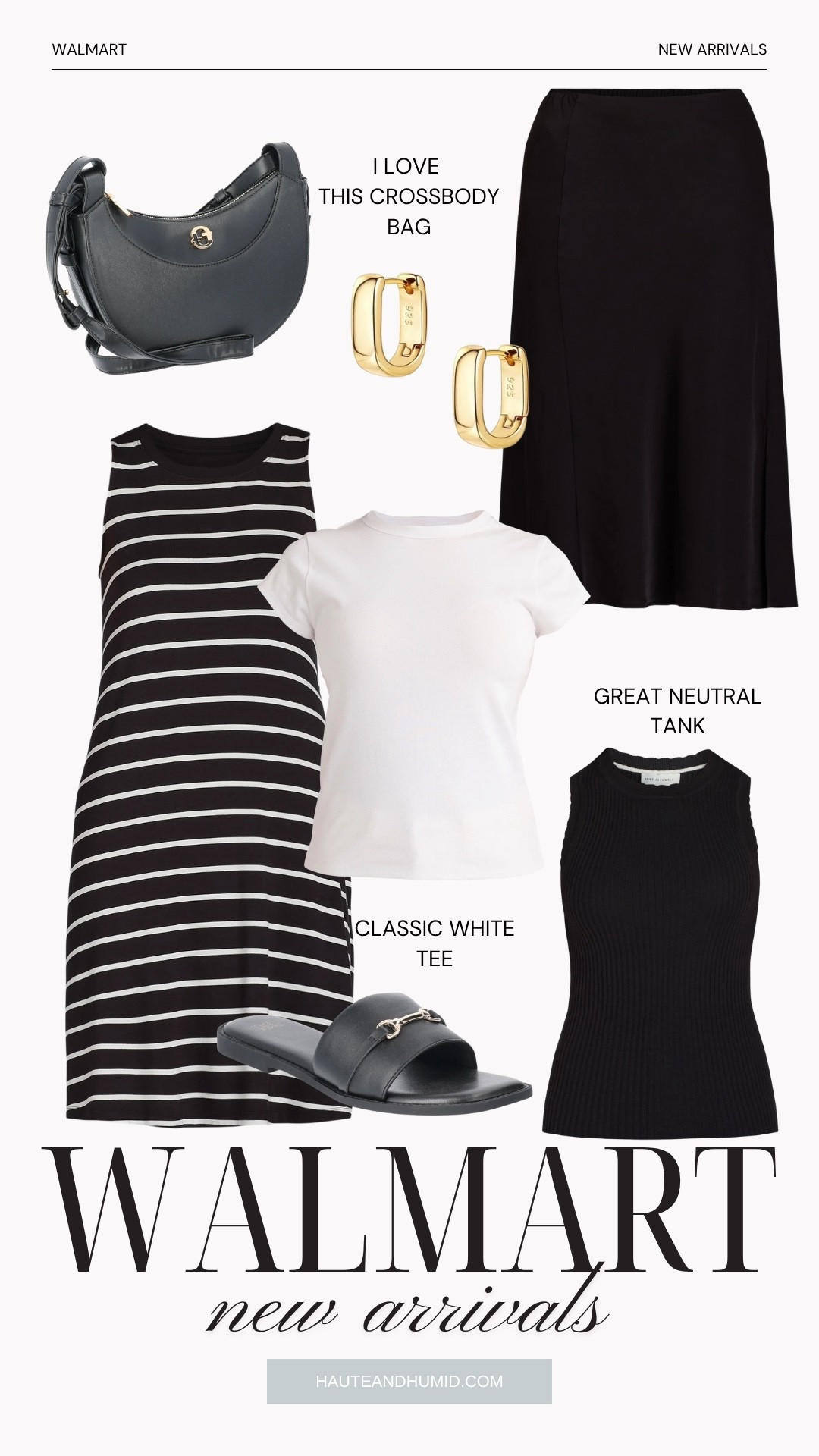 Walmart has some great new arrivals that are closet staples! The striped dress would look great with a cardigan or denim jacket! I’m also loving the black crossbody bag for an on-the-go purse. 

#LTKSeasonal #LTKFindsUnder100 #LTKStyleTip
