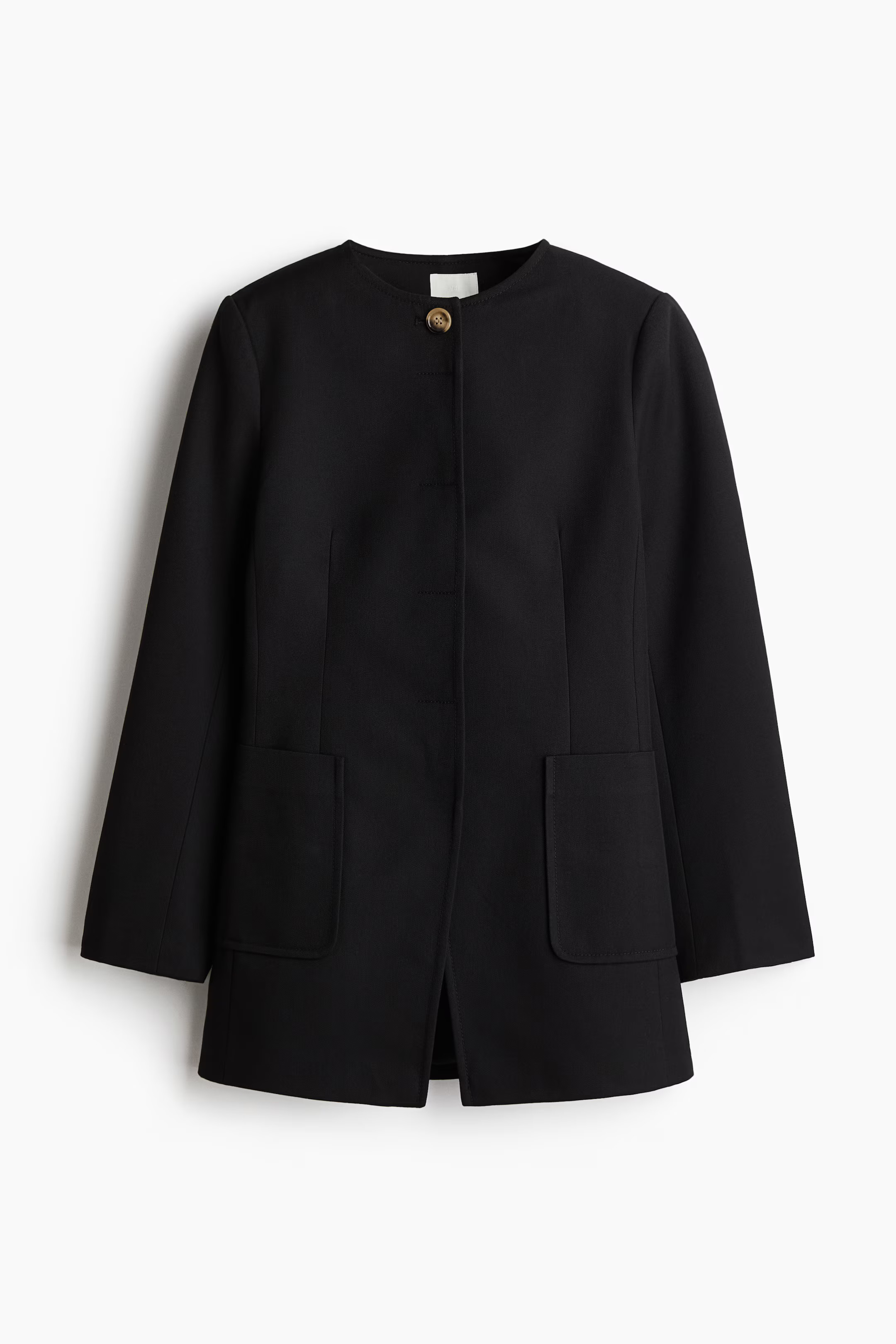 Fitted Jacket - Cream - Ladies | H&M US | H&M (US + CA)