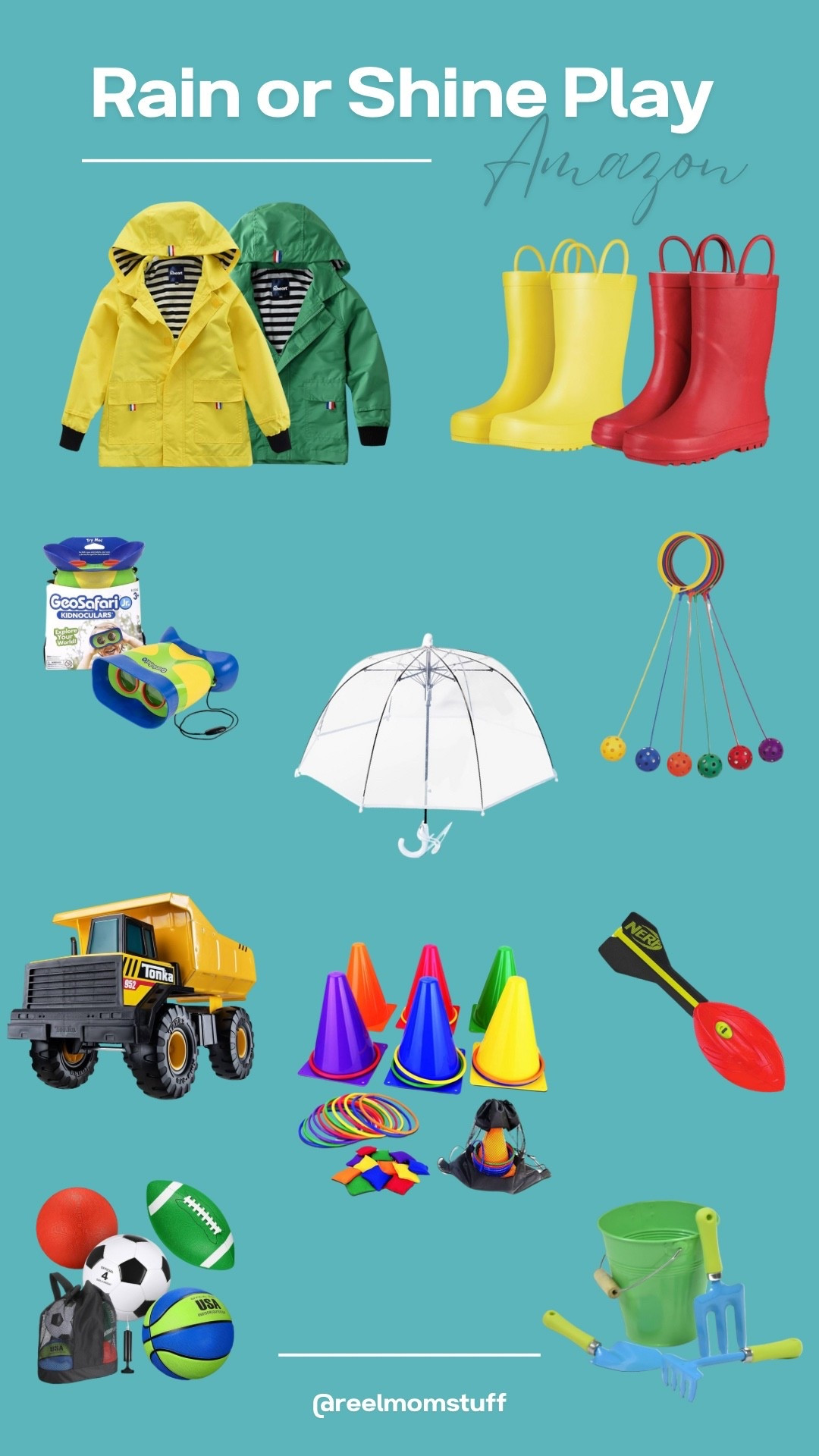 Rain or Shine Play items. So no matter the weather your kids can still be outside!

#LTKFamily #LTKBaby #LTKKids