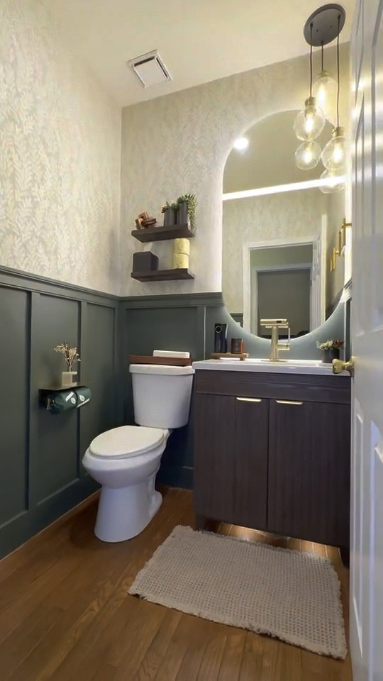 This bathroom transformation is such a vibe 👌🏾

#LTKHome #LTKSaleAlert