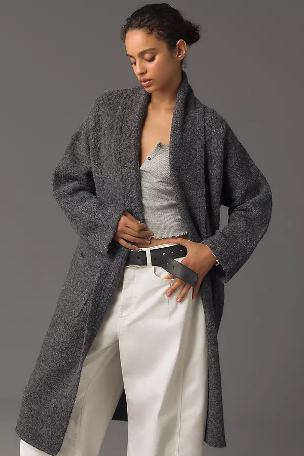 Long Coatigan | Anthropologie (US)