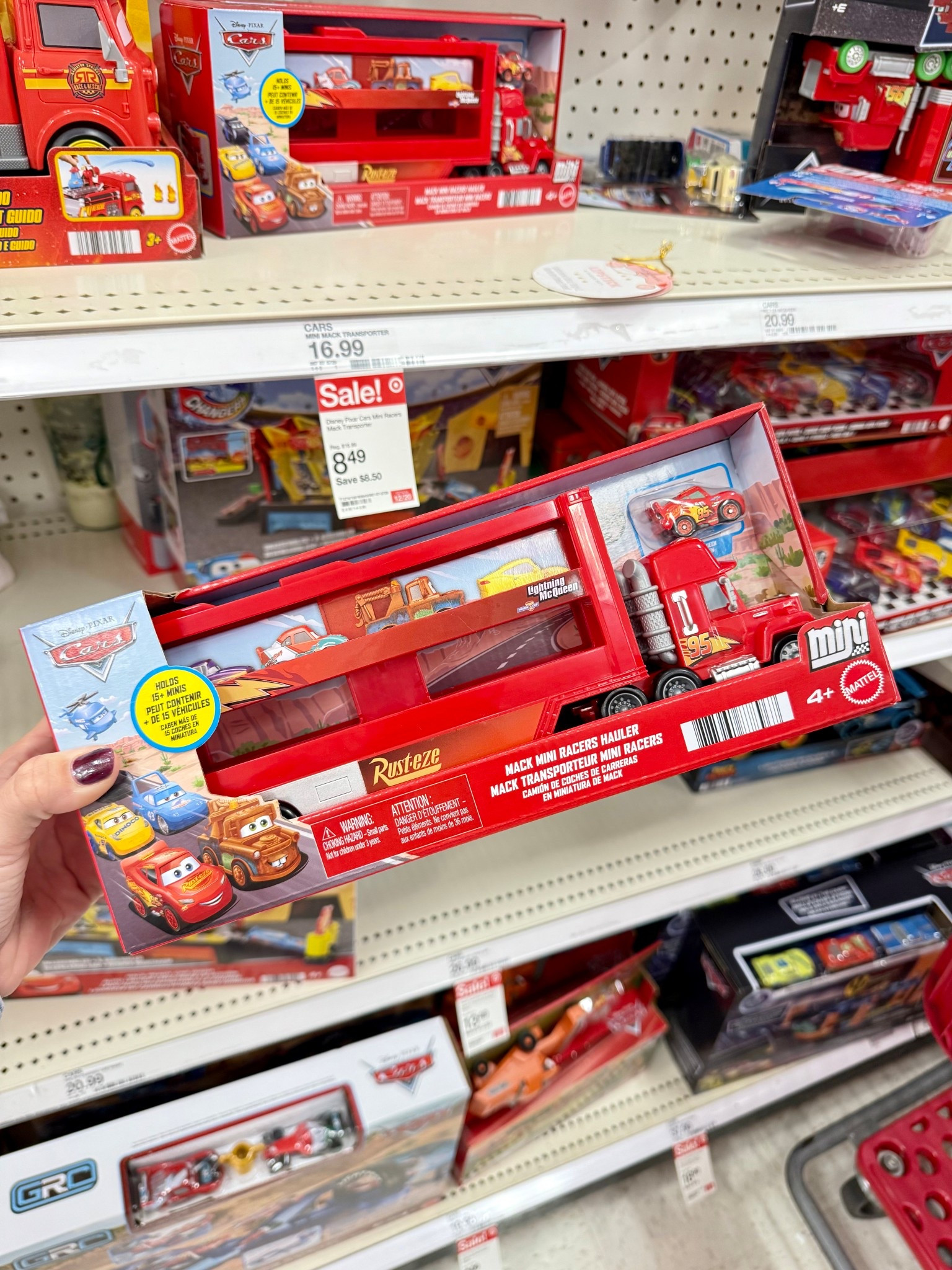 Cars Mack truck mini hauler 50% off !!! 

#LTKKids #LTKGiftGuide #LTKHoliday