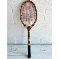 Vintage Tennis Racket - Single | J. Bancroft Champ Wooden Racket, Man Cave Details, Boys Room | Etsy (US)