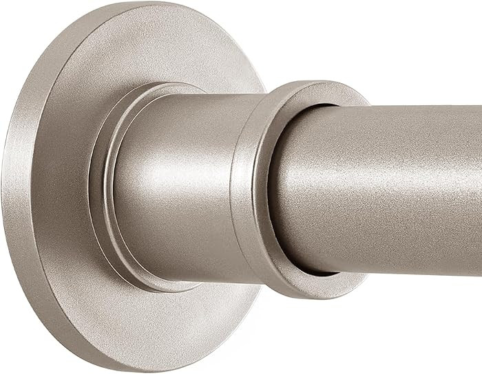 BRIOFOX Shower Curtain Rod Adjustable 18-64 Inch, No Drilling Non Slip Stainless Steel Spring Ten... | Amazon (US)
