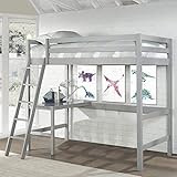 Hillsdale Caspian Twin Loft Bed, White | Amazon (US)