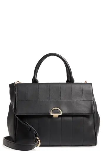 Sole Society Tracy Quilted Faux Leather Satchel - | Nordstrom