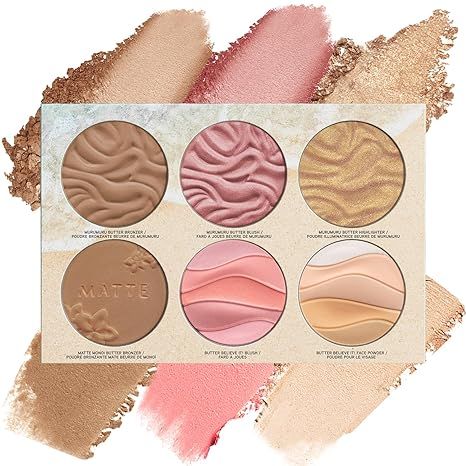 Physicians Formula Butter Dream Team Palette Makeup Gift Set, Bronzer, Blush, Face Powder, Dermat... | Amazon (US)