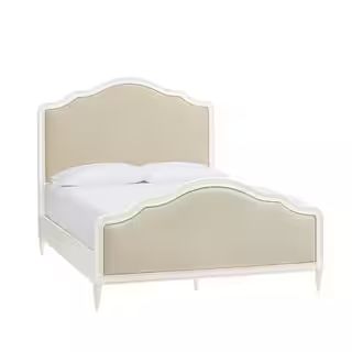 Ashdale Ivory Queen Bed | The Home Depot