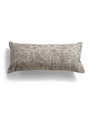12x27 Floral Print Ruhi Oversized Lumbar Pillow | TJ Maxx
